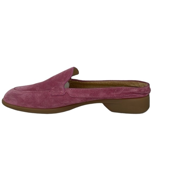 Pertti Palmroth Flats Women's 8 Pink Leather Slide On Loafer Shoe - Picture 6 of 14